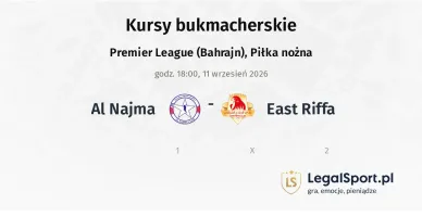 Al Najma - East Riffa kursy bukmacherskie