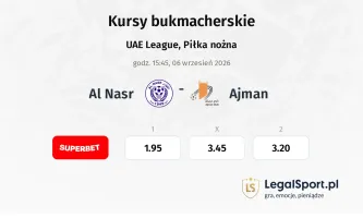 Al Nasr - Ajman kursy bukmacherskie