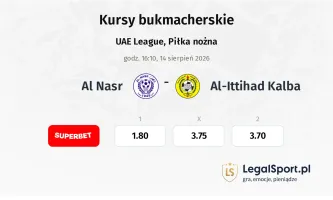 Al Nasr - Al-Ittihad Kalba kursy bukmacherskie