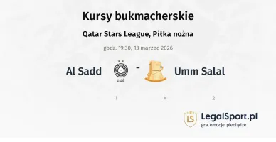 Al Sadd - UMM Salal kursy bukmacherskie