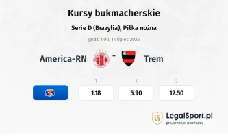 America-RN - Trem kursy bukmacherskie