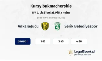 Ankaragucu - Serik Belediyespor kursy bukmacherskie
