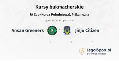 Ansan Greeners - Jinju Citizen kursy bukmacherskie