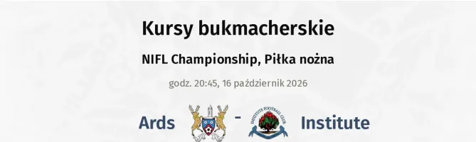 Ards - Institute kursy bukmacherskie