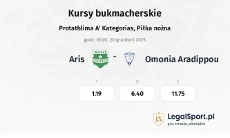Aris - Omonia Aradippou kursy bukmacherskie