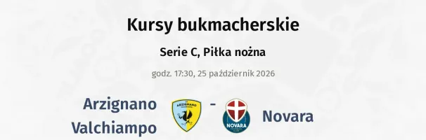 Arzignano Valchiampo - Novara kursy bukmacherskie