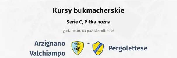 Arzignano Valchiampo - Pergolettese kursy bukmacherskie