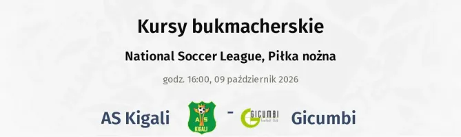 AS Kigali - Gicumbi kursy bukmacherskie