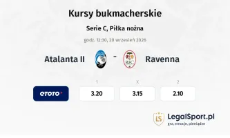 Atalanta II - Ravenna kursy bukmacherskie