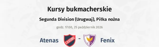 Atenas - Fenix kursy bukmacherskie