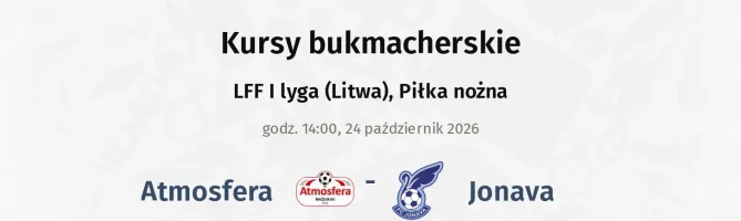 Atmosfera - Jonava kursy bukmacherskie