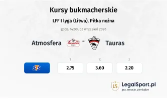 Atmosfera - Tauras kursy bukmacherskie