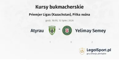 Atyrau - Yelimay Semey kursy bukmacherskie