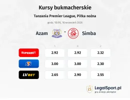 Azam - Simba kursy bukmacherskie
