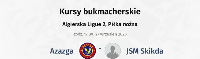 Azazga - JSM Skikda kursy bukmacherskie