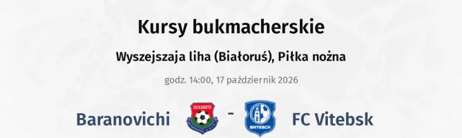 Baranovichi - FC Vitebsk kursy bukmacherskie