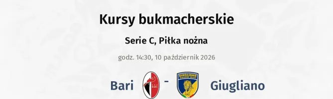 Bari - Giugliano kursy bukmacherskie
