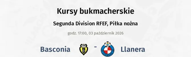 Basconia - Llanera kursy bukmacherskie