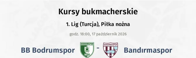 BB Bodrumspor - Bandırmaspor kursy bukmacherskie