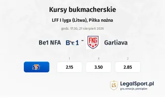 Be1 NFA - Garliava kursy bukmacherskie
