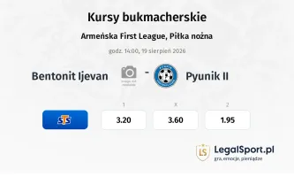 Bentonit Ijevan - Pyunik II kursy bukmacherskie