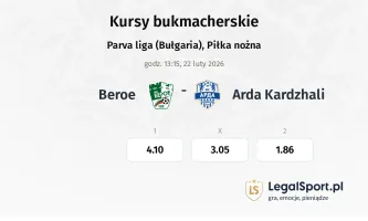 Beroe - Arda Kardzhali kursy bukmacherskie