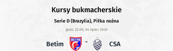 Betim - CSA kursy bukmacherskie