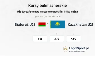 Białoruś U21 - Kazakhstan U21 kursy bukmacherskie