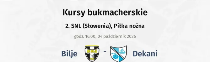 Bilje - Dekani kursy bukmacherskie
