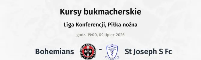 Bohemians - St Joseph S Fc kursy bukmacherskie