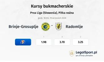 Brinje-Grosuplje - Radomlje kursy bukmacherskie