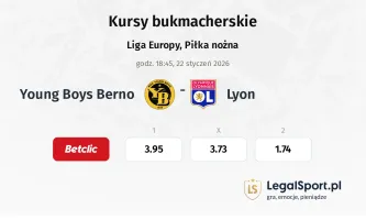 BSC Young Boys - Lyon kursy bukmacherskie