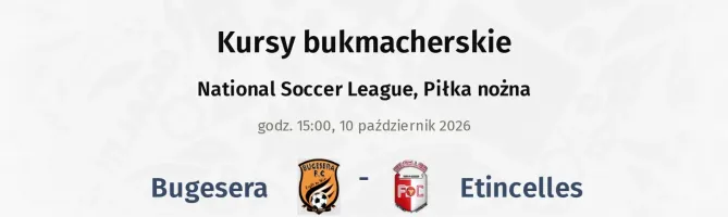 Bugesera - Etincelles kursy bukmacherskie
