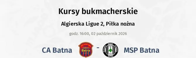 CA Batna - MSP Batna kursy bukmacherskie