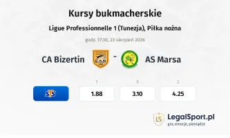 CA Bizertin - AS Marsa kursy bukmacherskie