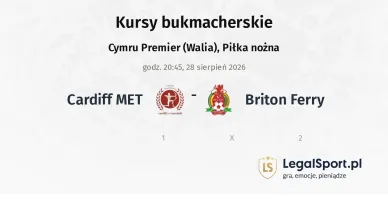Cardiff MET - Briton Ferry kursy bukmacherskie