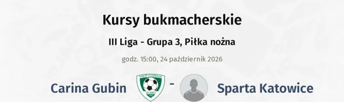 Carina Gubin - Sparta Katowice kursy bukmacherskie
