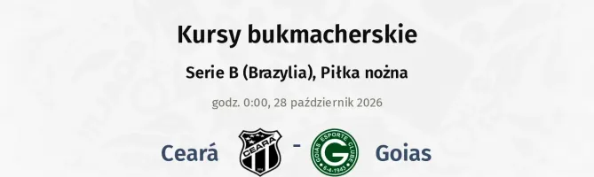 Ceara - Goias kursy bukmacherskie