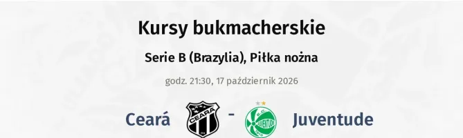 Ceara - Juventude kursy bukmacherskie