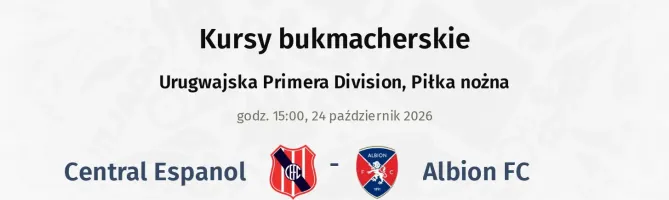 Central Espanol - Albion FC kursy bukmacherskie