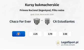 Chaco For Ever - CA Estudiantes kursy bukmacherskie