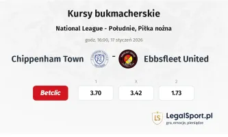 Chippenham Town - Ebbsfleet United kursy bukmacherskie
