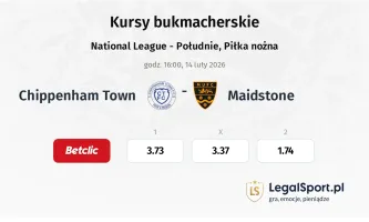 Chippenham Town - Maidstone United kursy bukmacherskie