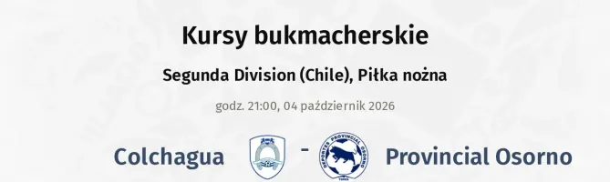 Colchagua - Provincial Osorno kursy bukmacherskie