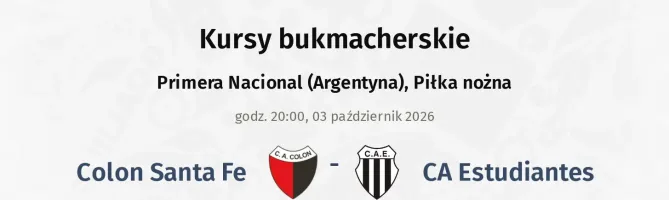 Colon Santa Fe - CA Estudiantes kursy bukmacherskie