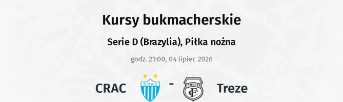 CRAC - Treze kursy bukmacherskie