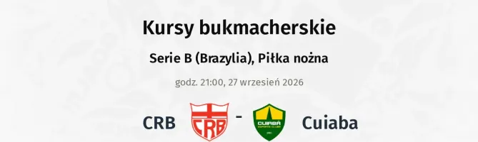 CRB - Cuiaba kursy bukmacherskie