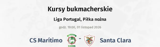 CS Marítimo - Santa Clara kursy bukmacherskie