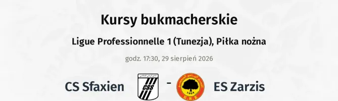CS Sfaxien - ES Zarzis kursy bukmacherskie