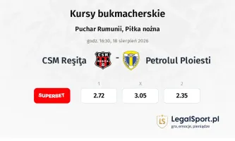 CSM Reşiţa - Petrolul Ploiesti kursy bukmacherskie
